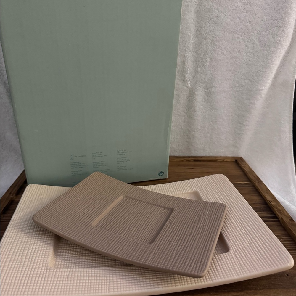 PartyLite P7459 Linen Pillar Holders